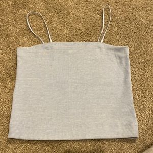 Brand new A&E baby blue tank